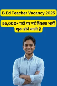 b.ed teacher vacancy 2025